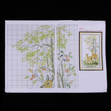 Maxbell Animals Deers Stamped Cross Stitch Kits for Adults Embroidery 14CT Count