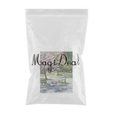 Max Handmade Ribbon Embroidery Peach Blossom Painting Kit Cross Stitch DIY Decor