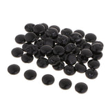 Maxbell 50 Pieces DIY Handmade Sewing Round Buttons for Crafts Accessories