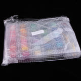 Maxbell 100 Skeins Emmbroidery Floss with Storage Box Sewing Cross Stitch Tool Kits