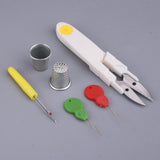 Maxbell 100 Skeins Emmbroidery Floss with Storage Box Sewing Cross Stitch Tool Kits
