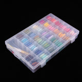Maxbell 100 Skeins Emmbroidery Floss with Storage Box Sewing Cross Stitch Tool Kits