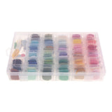 Maxbell 100 Skeins Emmbroidery Floss with Storage Box Sewing Cross Stitch Tool Kits