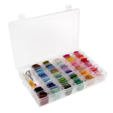 Maxbell 100 Skeins Emmbroidery Floss with Storage Box Sewing Cross Stitch Tool Kits