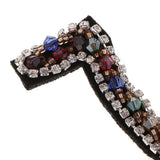 Max DIY Letter Number Gorgeous Rhinestones& Beads Patch Sticker Universal  7
