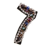 Max DIY Letter Number Gorgeous Rhinestones& Beads Patch Sticker Universal  7