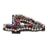 Max DIY Letter Number Gorgeous Rhinestones& Beads Patch Sticker Universal  4