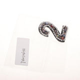 Max DIY Letter Number Gorgeous Rhinestones& Beads Patch Sticker Universal  2