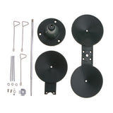 Maxbell Assembles 3 Thread Spool Holder Stand Rack Quilting for Home Sewing Machine