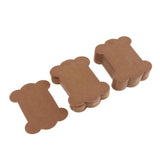Maxbell 50 Pieces Paper Floss Bobbin Card for Cross Stitch Thread Storage Tools