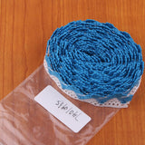 Max 1 Piece Lace Trim Edge Fringe Bias Tape for Sewing Accessories Light Blue