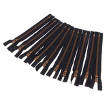 Max 10 Pieces Resin Coil Zipper Closed End Zipper for Sewing Supplies Deep Blue