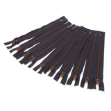 Max 10 Pieces Resin Coil Zipper Closed End Zipper for Sewing Supplies Gray