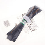 Max 10 Pieces Resin Coil Zipper Closed End Zipper for Sewing Supplies Gray