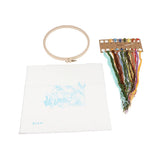 Max Cross Stitch Embroidery Starter Kit with Pattern DIY Needlework Crafts ED013