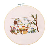 Max Cross Stitch Embroidery Starter Kit with Pattern DIY Needlework Crafts ED013
