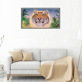 Maxbell Diamond DIY Painting Embroidery Rhinestone Tiger Painting Cross Stitch Kits