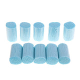 Max Latch Hook Kits - 10 Bundle Crocheting Rug Yarn for Needlecrafts 0123