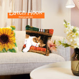 Max Latch Hook Kits - 10 Bundle Crocheting Rug Yarn for Needlecrafts 0141