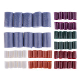 Max 10 Bundle Crocheting Rug Yarns for Sewing Crafts Blue