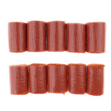 Max 10 Bundle Crocheting Rug Yarns for Sewing Crafts Orange