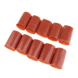 Max 10 Bundle Crocheting Rug Yarns for Sewing Crafts Orange