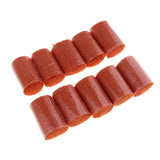Max 10 Bundle Crocheting Rug Yarns for Sewing Crafts Orange