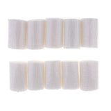 Max 10 Bundle Crocheting Rug Yarns for Sewing Crafts White