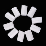 Max 10 Bundle Crocheting Rug Yarns for Sewing Crafts White