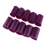 Max 10 Bundle Crocheting Rug Yarns for Sewing Crafts Purple