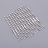 Maxbell 1 Set Crochet Hooks Grip Soft Handles Crochet Hooks Knit Needles Weave Yarn Needles for Crafts Lovers Beginners