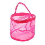 Max Yarn Crochet Thread Storage Basket Knitting Round Organizer Yarn Case Rose