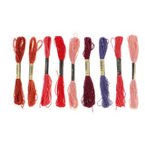 Maxbell 104Pcs Full Range of Embroidery Starter Kit Cross Stitch Tool Thread Hoop