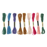 Maxbell 104Pcs Full Range of Embroidery Starter Kit Cross Stitch Tool Thread Hoop