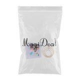 Maxbell 104Pcs Full Range of Embroidery Starter Kit Cross Stitch Tool Thread Hoop