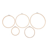 Maxbell 104Pcs Full Range of Embroidery Starter Kit Cross Stitch Tool Thread Hoop
