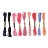 Maxbell 104Pcs Full Range of Embroidery Starter Kit Cross Stitch Tool Thread Hoop