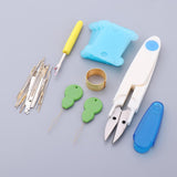 Maxbell 104Pcs Full Range of Embroidery Starter Kit Cross Stitch Tool Thread Hoop