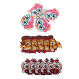 Max 5 Pieces Embroidery Applique Patches Cartoon for Jackets Clothing Craft  A