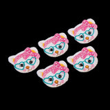 Max 5 Pieces Embroidery Applique Patches Cartoon for Jackets Clothing Craft  A
