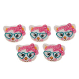 Max 5 Pieces Embroidery Applique Patches Cartoon for Jackets Clothing Craft  A