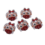 Max 5 Pieces Embroidery Applique Patches Cartoon for Jackets Clothing Craft  B