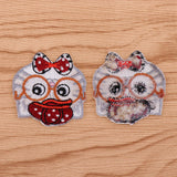 Max 5 Pieces Embroidery Applique Patches Cartoon for Jackets Clothing Craft  B