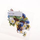 Max 5 Pieces Bird-shaped Embroidery Patch Stickers Sewing Crafts Accessories  A3