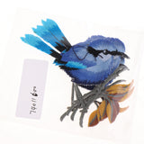 Max 5 Pieces Bird-shaped Embroidery Patch Stickers Sewing Crafts Accessories  A8