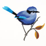 Max 5 Pieces Bird-shaped Embroidery Patch Stickers Sewing Crafts Accessories  A8