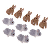 Max 10 Pieces/pack Embroidered Animal Patches Iron on Applique Badge Rabbit