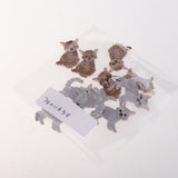 Max 10 Pieces/pack Embroidered Animal Patches Iron on Applique Badge Cat