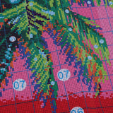 Maxbell 1 Set Stamped Cross Stitch Kits Material Package with Seaside Scenery