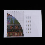 Maxbell Stamped Cross Stitch Kits 11 Count - Beautiful Sunset Pattern 59x59cm